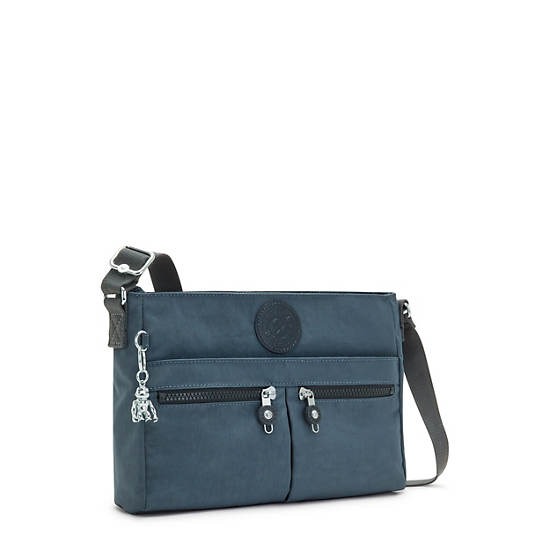 Torba Crossbody Kipling New Angie Granatowe Szare | PL 2021TC